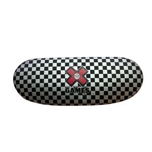 X Games Checker Pattern Eyeglasses Clamshell Case (6 ½" x 2 ⅝" x 1 ⅝")